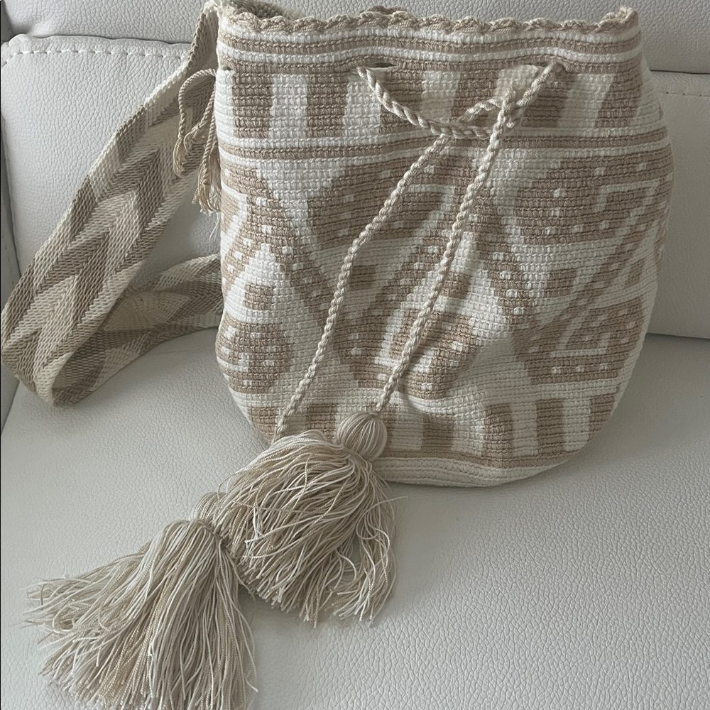 Colombian Beige Handmade Bag